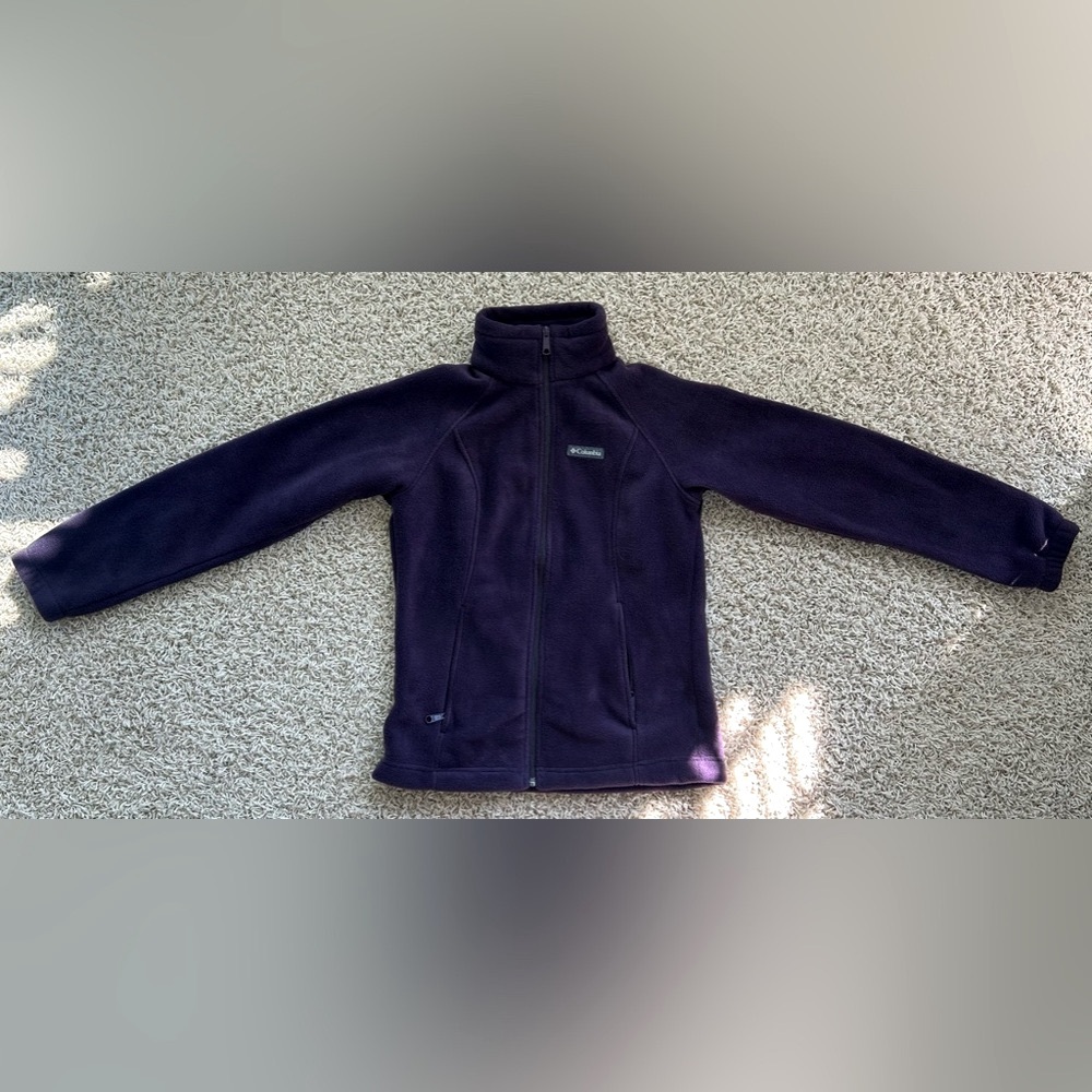 NWOT Columbia Women’s XS Purple Fleece Jacket